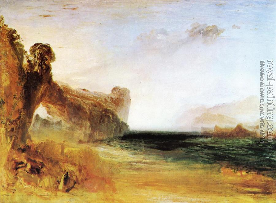 Joseph Mallord William Turner : Rocky Bay with Figures